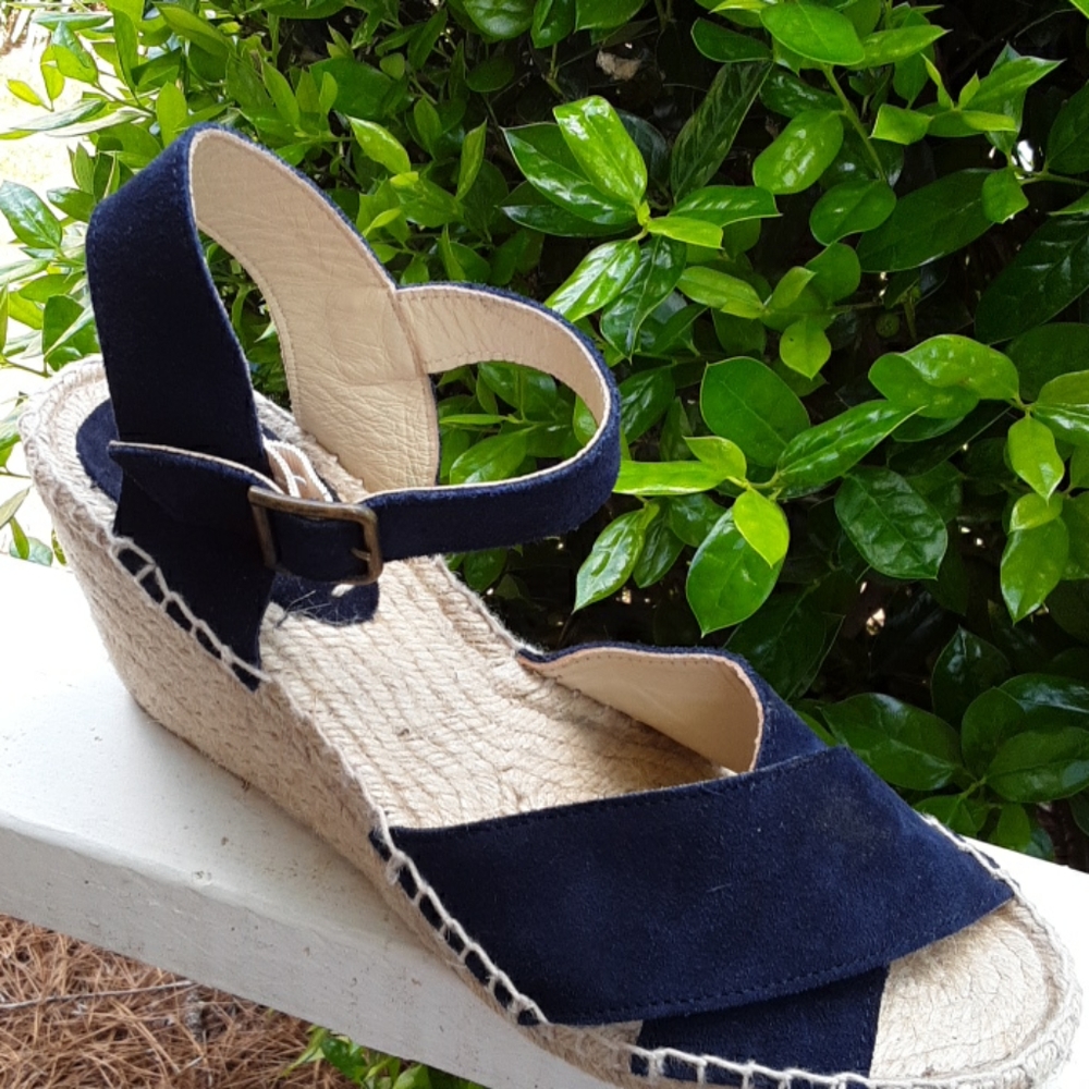 SOLUDOS Suede Espadrillles Made in Spain